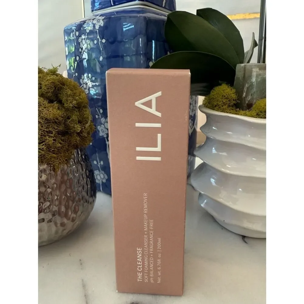 ILIA The Cleanse by ILIA, 6.7 oz Soft Foaming Cleanser + Makeup Remover